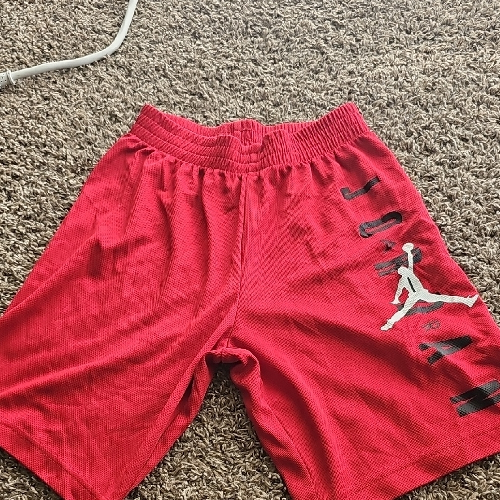 Jordan Kids Red Shorts